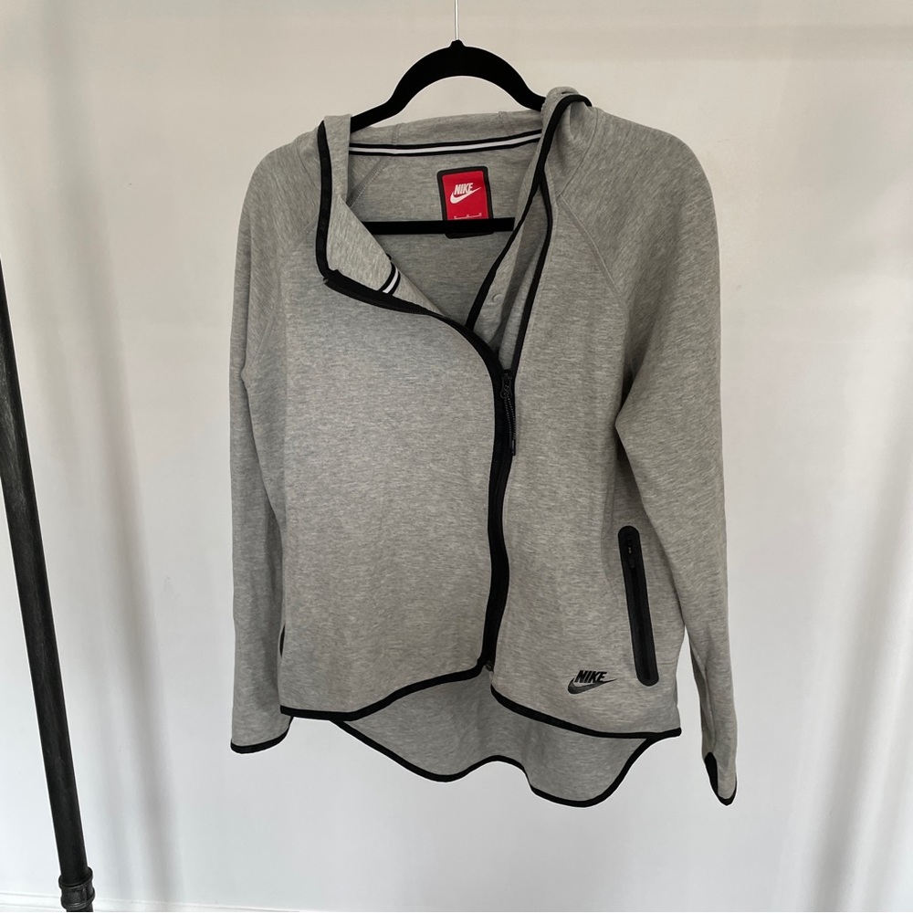 Nike side zip up sweater/hoodie